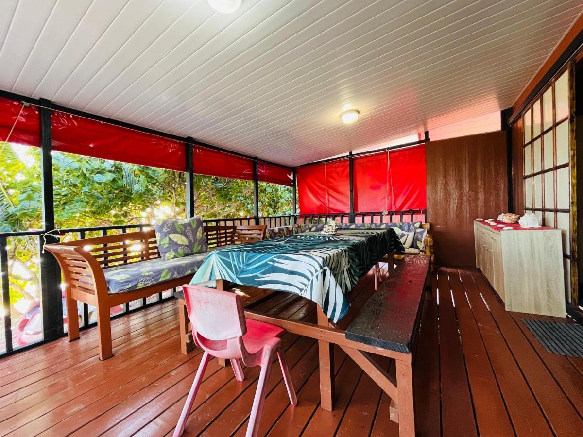 Moorea Temae Bungalow Lory Bord De Mer 外观 照片